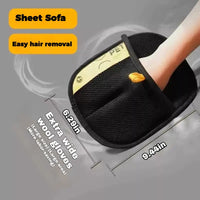 Guante quitapelos para perros y gatos · Reutilizable y lavable